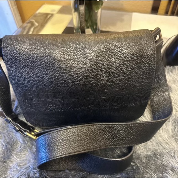 Burberry Leather Black Crossbody Bag - Picture 6 of 10